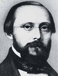 Rudolf Virchow Anfang der 1850er Jahre